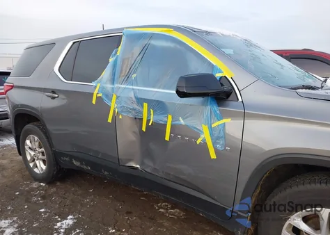 2018 Chevrolet Traverse Ls from USA, damaged, VIN 1GNEVFKW6JJ193415